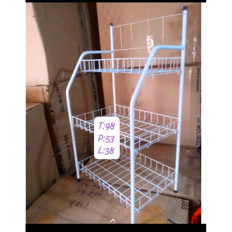 rak roti/rak warung rak display