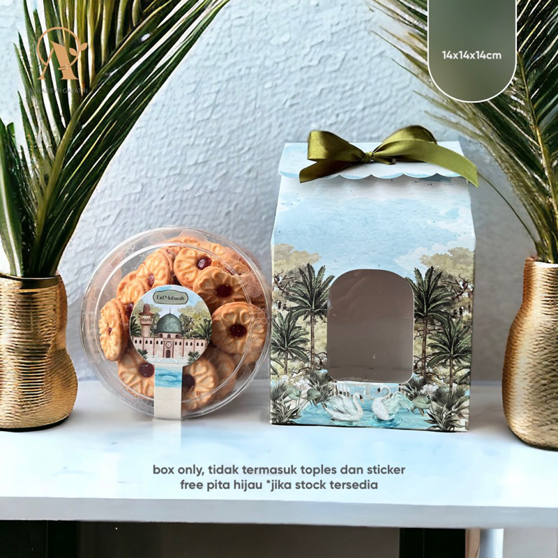 

Ashadewi Gayatri - Jennie Box Al Aqsa series 14x14x14cm / Hampers Box