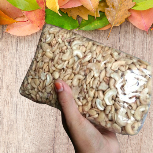 

repack 200gr kacang mede patahan grade A . kacang mede murah . kacang mete murah