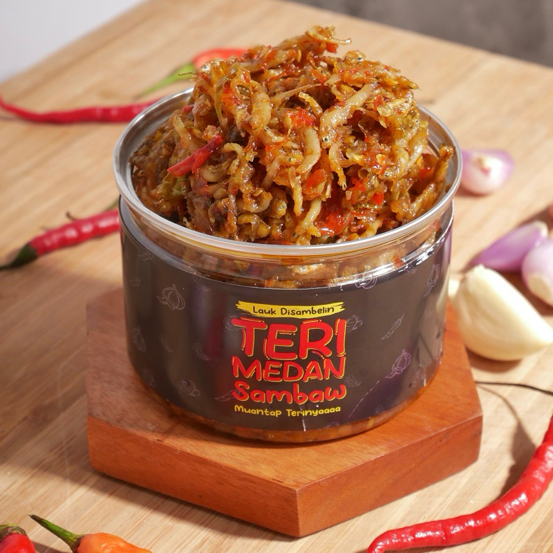 

Teri Medan Sambaw / teri medan sambal bawang (1/4kg)