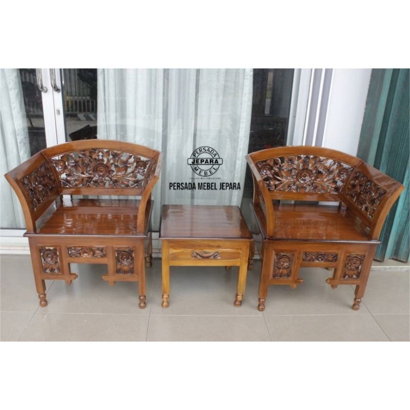 Kursi teras kartini / Kursi teras jati / Kursi teras minimalis / Kursi / Kursi teras