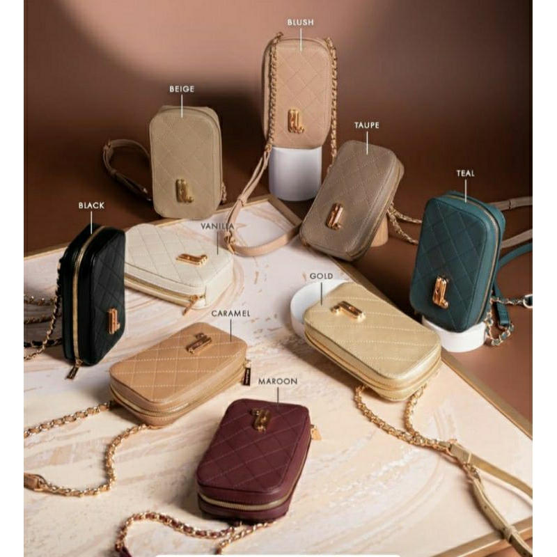 HEYLOCAL - Dublin Phone Bag Caramel, Phone Bag Heylocal, Dublin Phone Bag by Heylocal