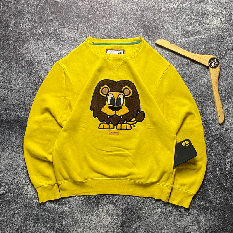 Crewneck Pancoat Pop Lion Second Original