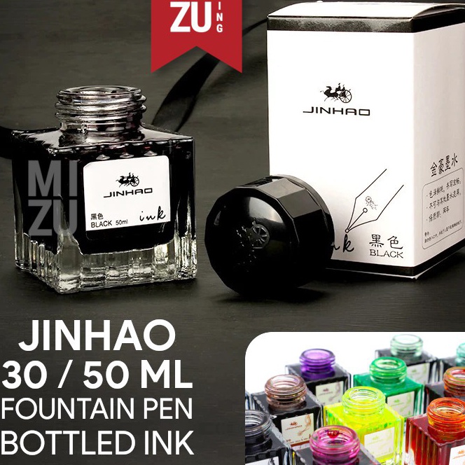 

Terbaru JINHAO 51 Fountain Pen Ink 3 5ML Bottle Tinta Fountain Pen Water Resistant Aman Untuk Pen