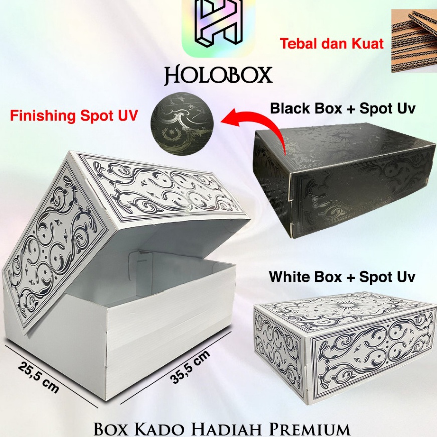 

FG2 Box Kado Kotak Hadiah Jumbo Box Spot Uv B95