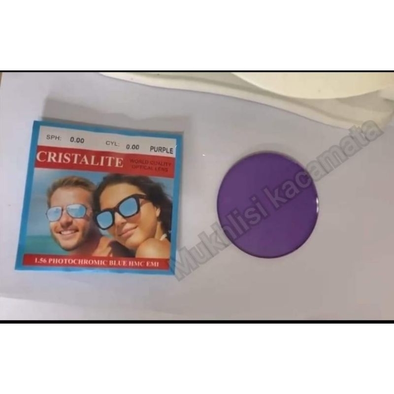 Lensa Photocromic Ungu