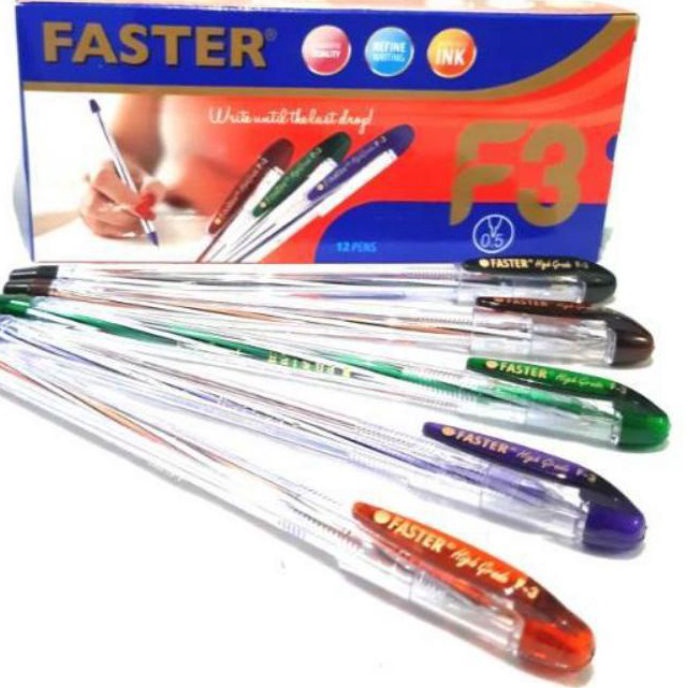 

KF7 Pulpen Faster F3 High Grade 5mm 1pak12pcs