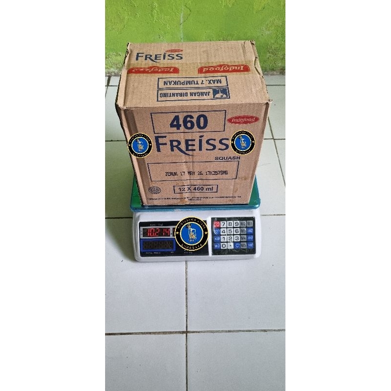 syrup squash freiss orange (jeruk) botol 460 ml 1 dus/karton | sirup indofood freiss jeruk