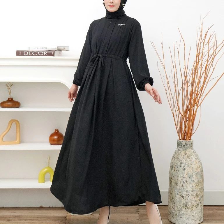 gamis polos lebaran shakila