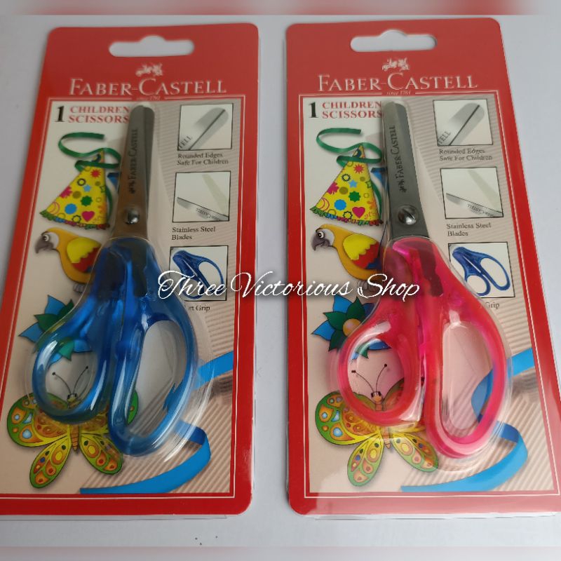 

Faber Castell Children Scissors gunting anak