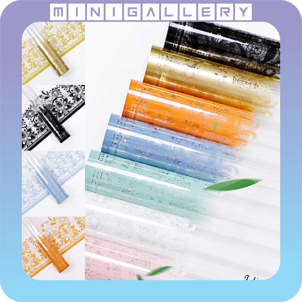 

20 LEMBAR Brocade Flower Wrapping Paper Kertas Bunga Cellophane Kertas Buket KB6129