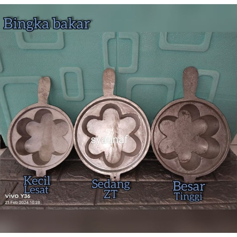 loyang/cetakan kue bingka bakar tebal dan murah