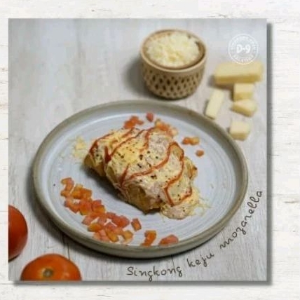 

singkong keju saus mayo