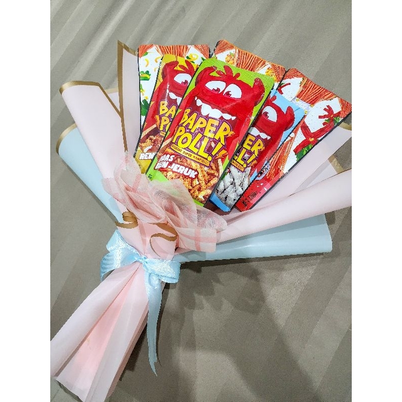 

Buket Jajan, Buket Snack, Buket Basreng, Buket Lidi, Bucket Kado, Buket Wisuda, Buket Pilus