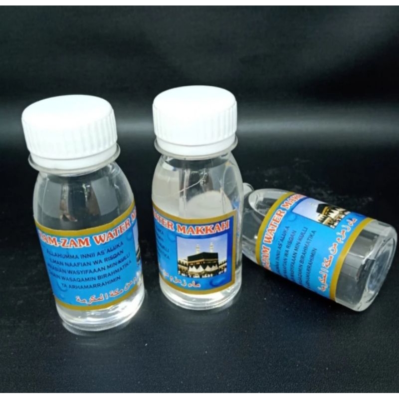 

Air ZAM ZAM 80ml / Air zam-zam asli Madinah Munawwarah