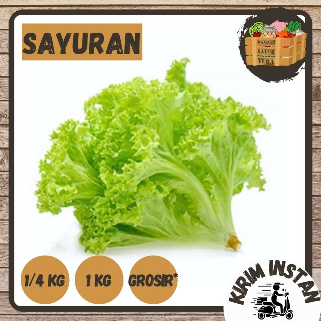 

KIRIM INSTAN SELADA BOKOR 1Kg BANDAR SAYUR