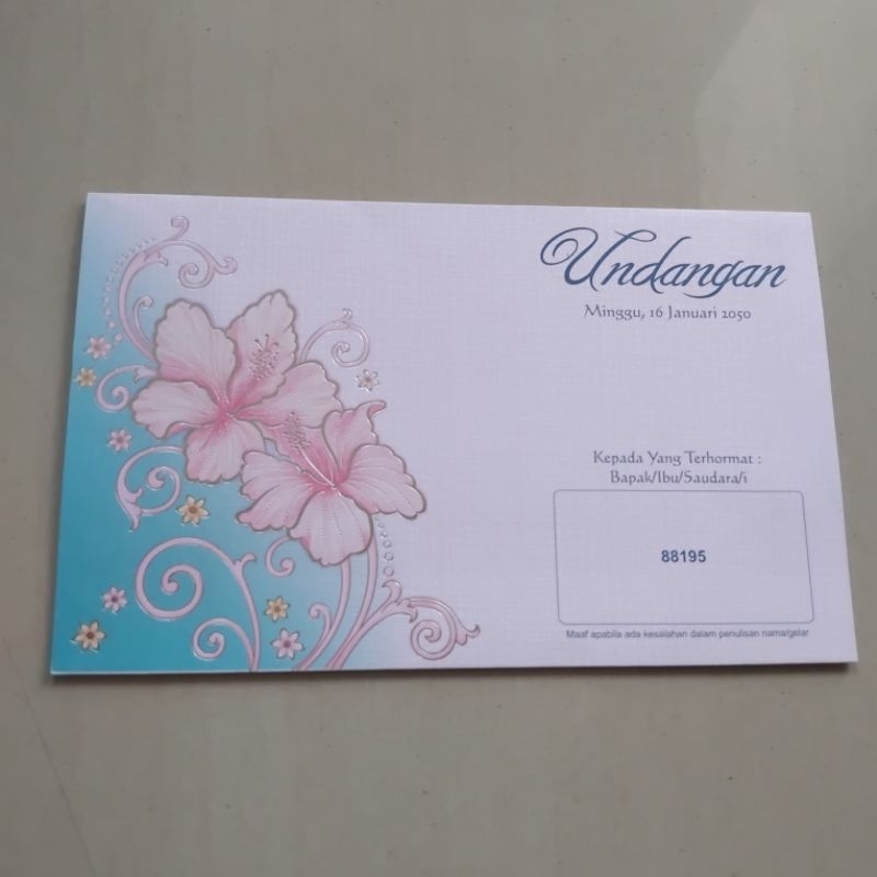 Undangan ERBA 88195 ECER & GROSIR KOSONGAN