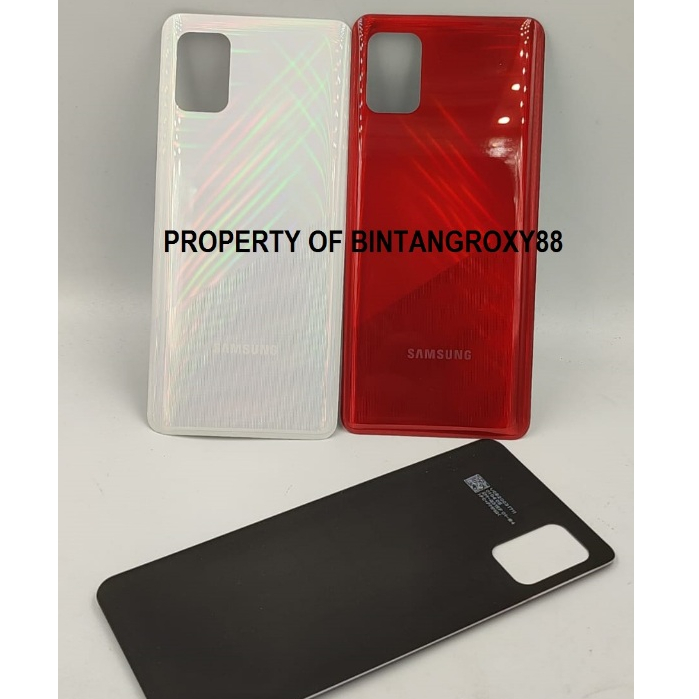 BACDKOOR SAMSUNG A31 TUTUP BELAKANG SAMSUNG A31 A31