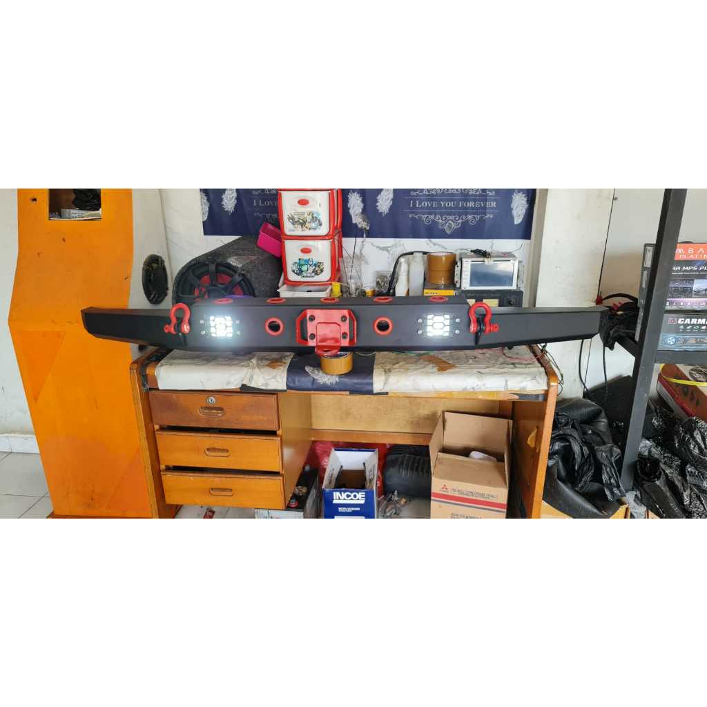 Towing knockdown pajero/triton 2016 lampu LED