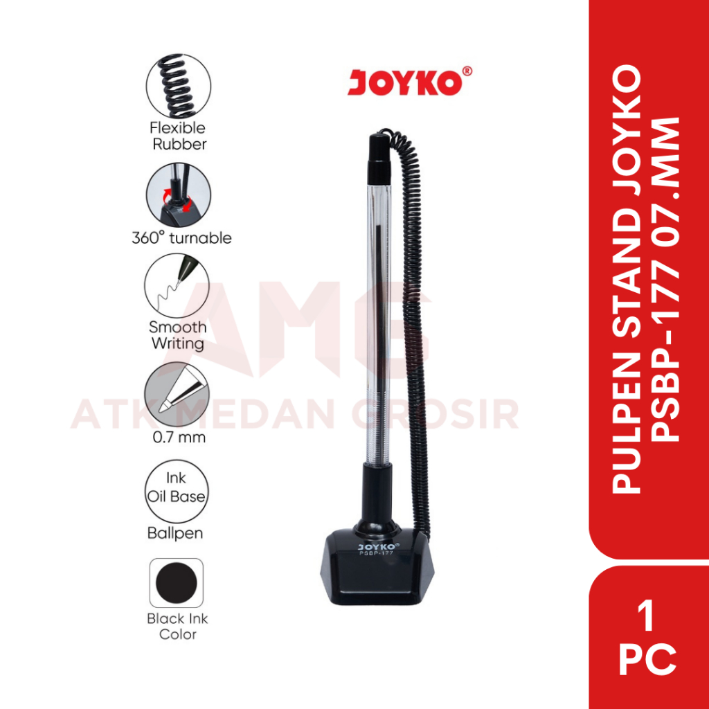 

PULPEN MEJA | PULPEN BERDIRI JOYKO PEN STAND PSBP-177 0.7MM
