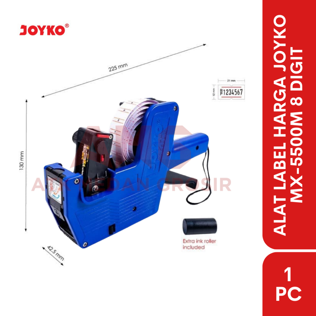 

MESIN ALAT LABEL JOYKO | LABELLER JOYKO MX-5500M 8 DIGIT
