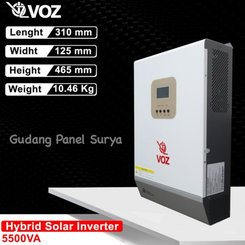 Solar Hybrid Inverter VOZ 5500VA Solar Hybrid Inverter Voz 5,5Kva