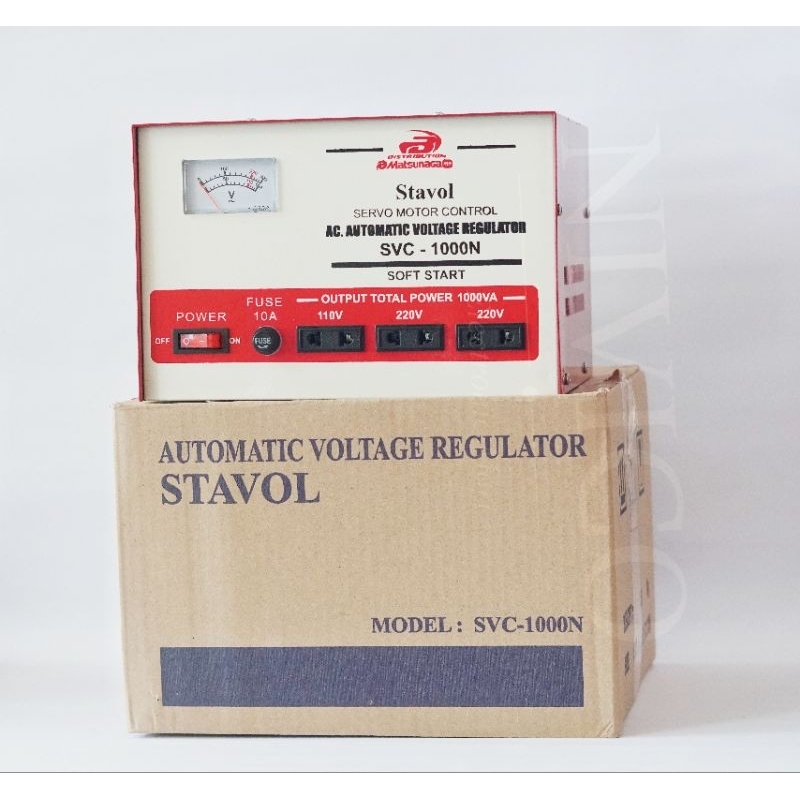 STAVOL Matsunaga Automatic Voltage Regulator SVC 1000 N