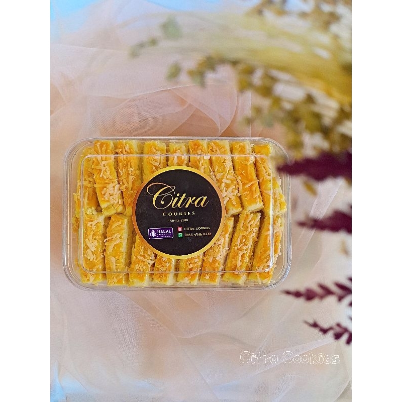 

Kastangel Keju [350g] / Kue Kering lebaran / citra_cookies
