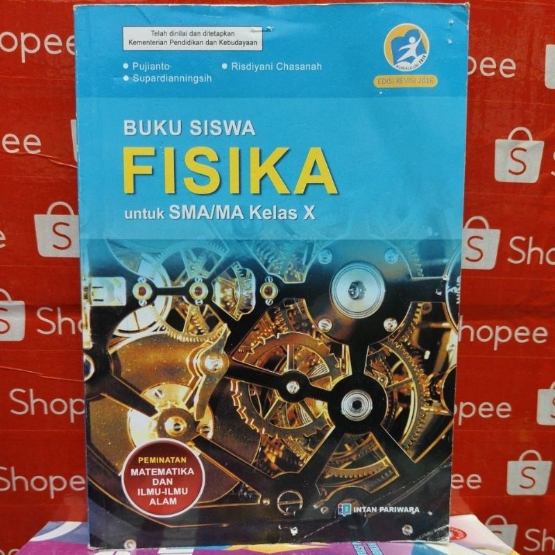 Buku siswa Fisika kelas 10/1 SMA edisi revisi 2016