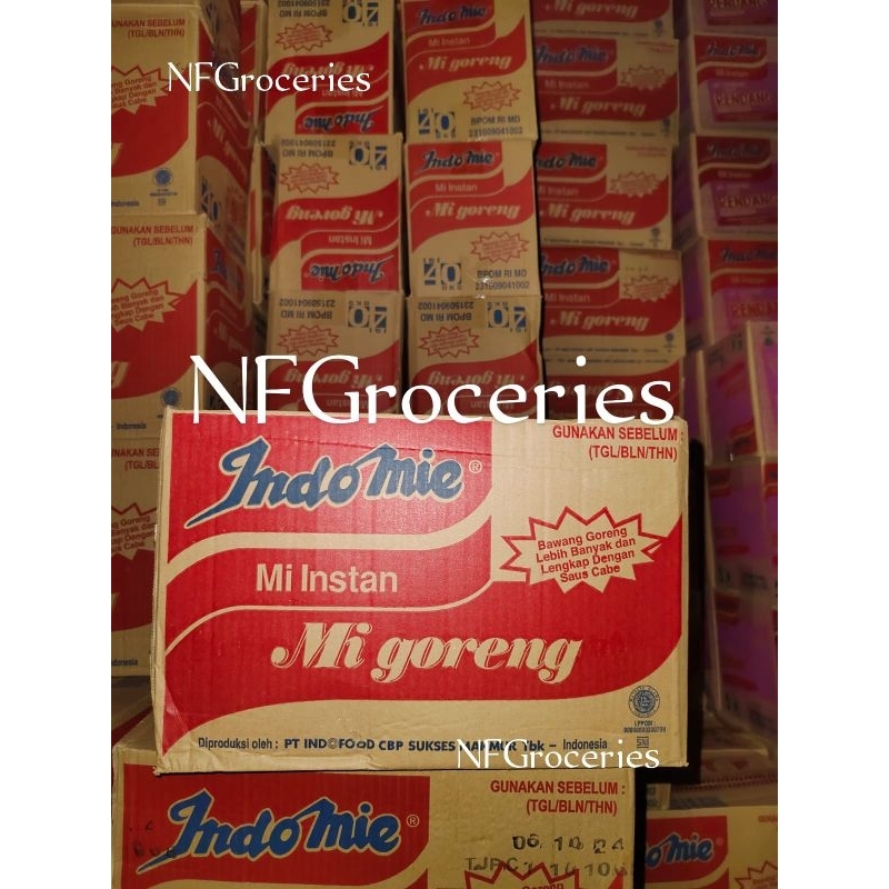 

Indomie Mie Goreng 1 Dus