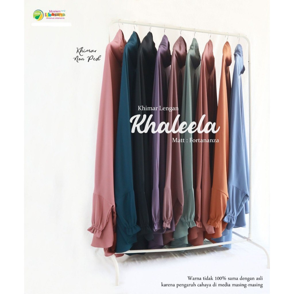 Khimar Lengan Khaleela Libasuna