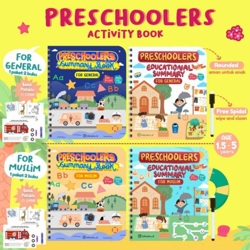 [HELLO ZEBRA] | READY Worksheet Toddler | Activity Book