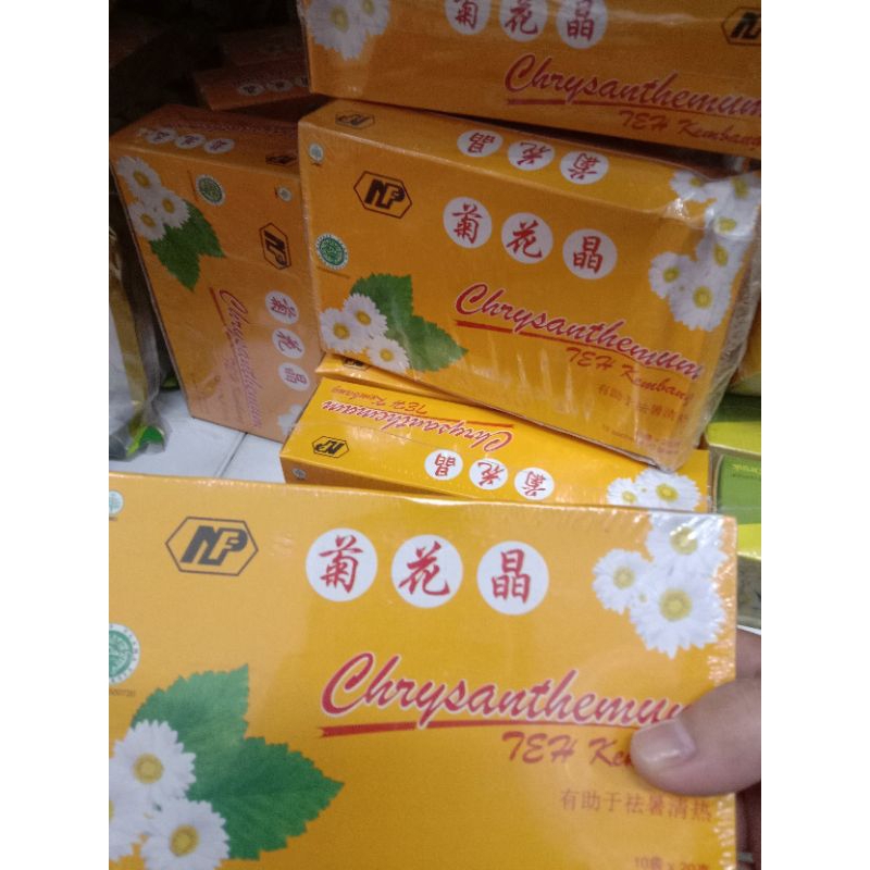 

teh bunga krisan instan