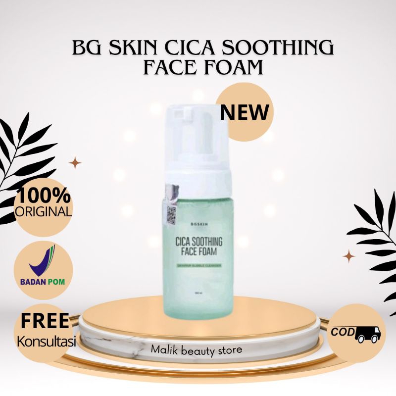 CICA SOOTHING FACE FOAM BG SKIN / BG SKINCARE / BEAUTY GLOW SKINCARE
