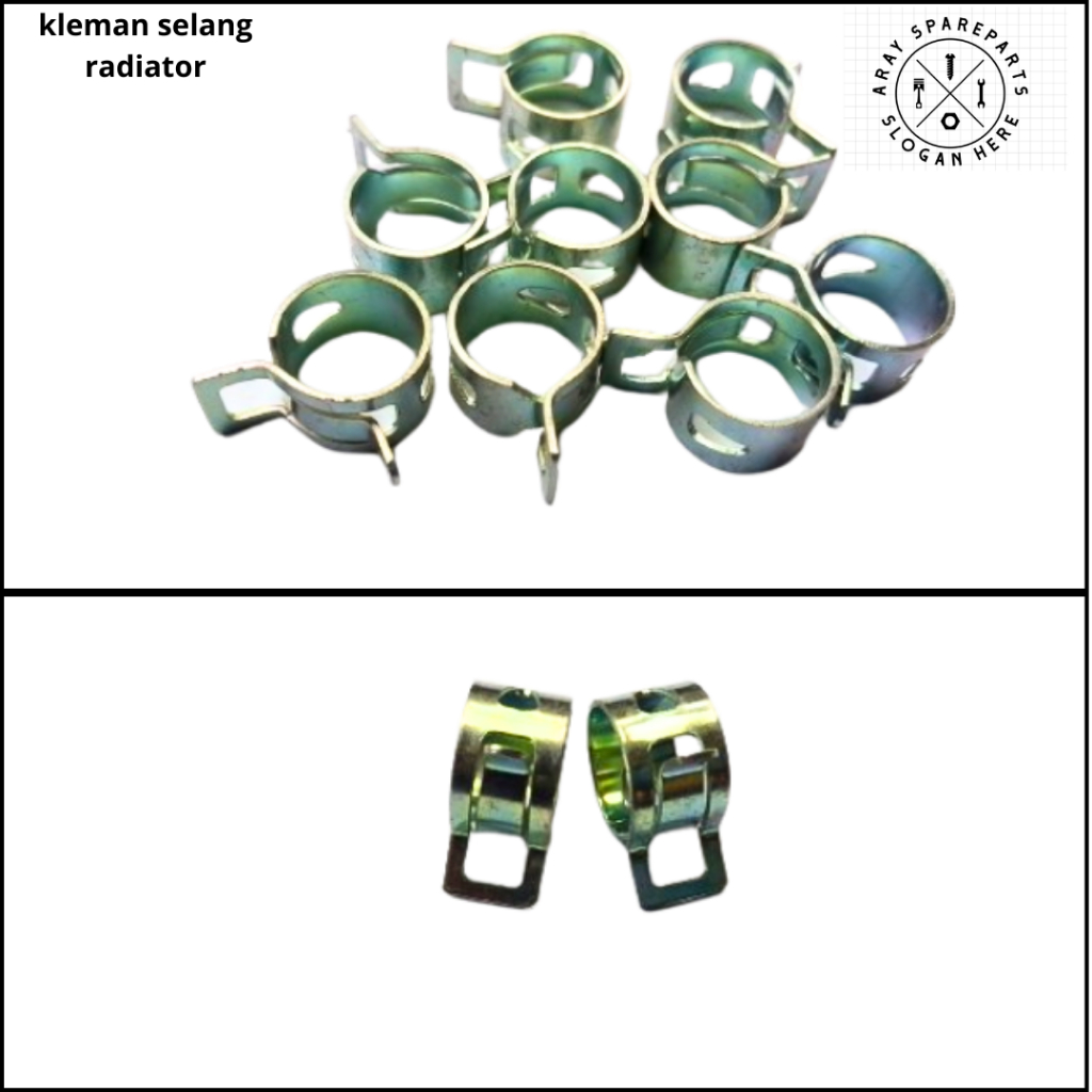 Klem Selang  Radiator Honda Vario110/125 (PUTIH)