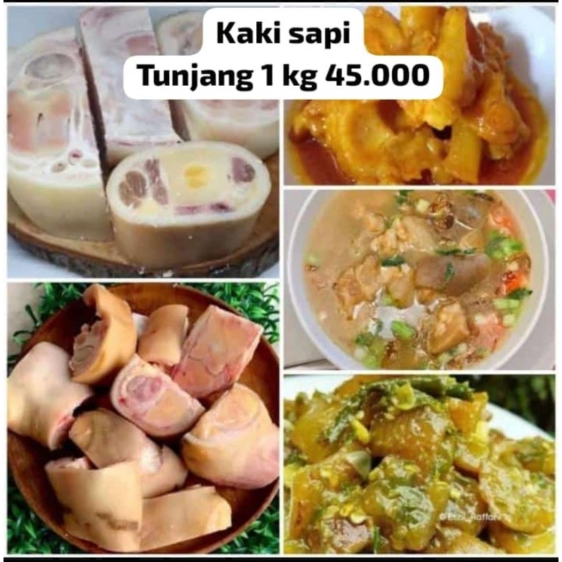 

Kaki Sapi/Tunjang/kikil