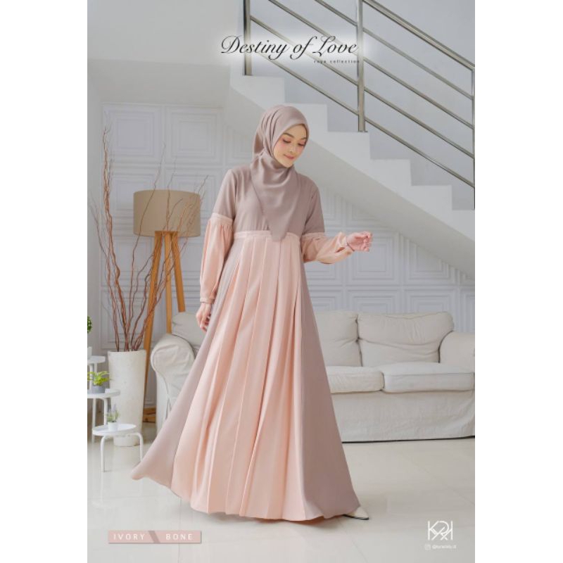 dress mom set khimar by kyra