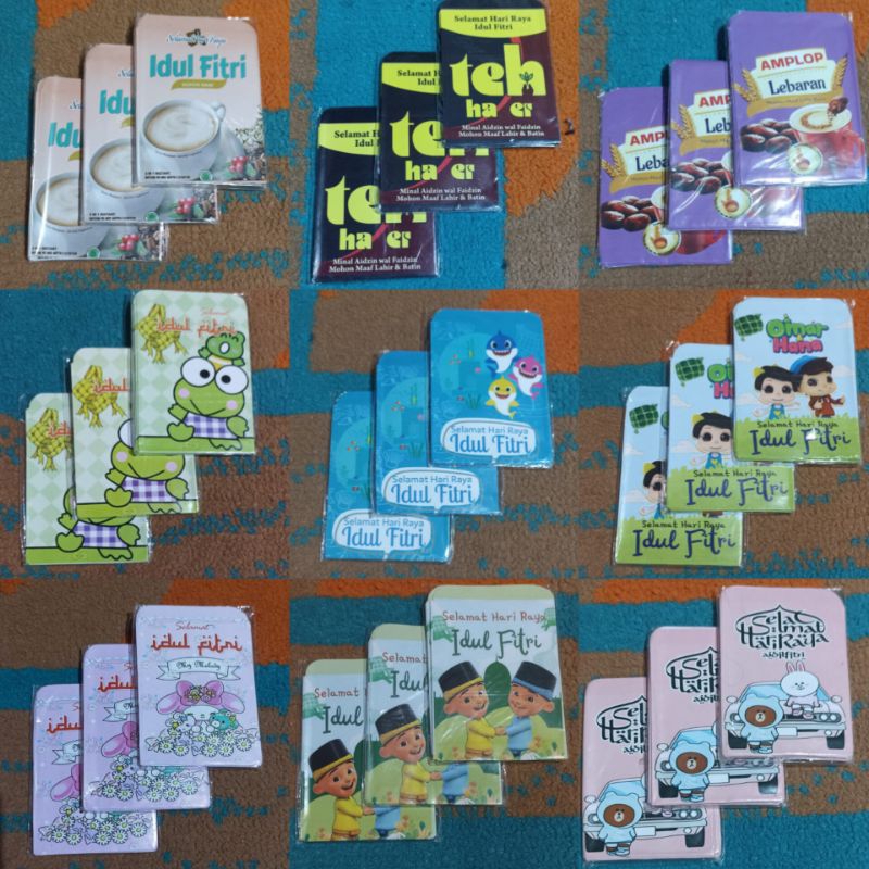 

Amplop lebaran| Angpao lebaran| 1pak isi 10pcs ukuran kecil