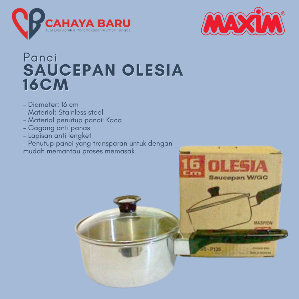 MASPION OLESIA 16CM SAUCEPAN
