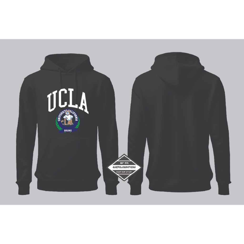 Jaket hoodie Zipper UCLA - Sweater Hoodie Jaket UCLA