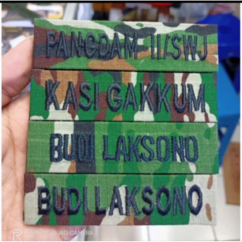 

Papan Nama TNI