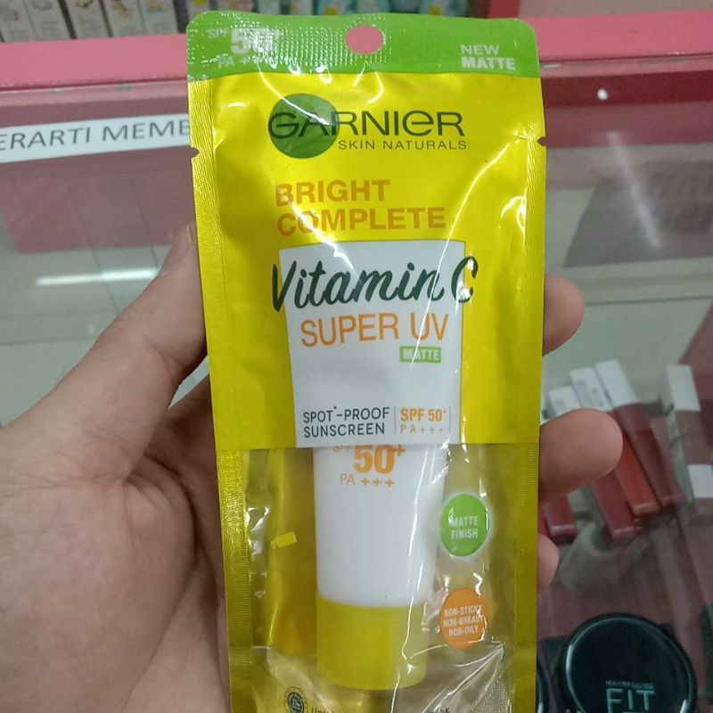 garnier vitamin c super uv / sunscreen garnier / Garnier sunscreen