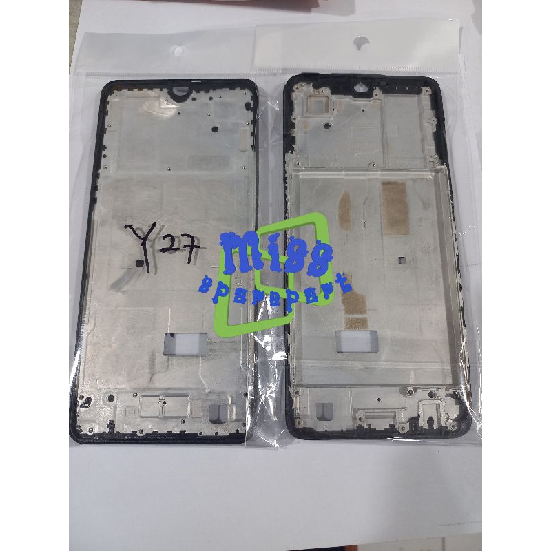 MIDDLE FRAME TULANG TENGAH OPPO VIVO Y27 BEZZEL TATAKAN LCD