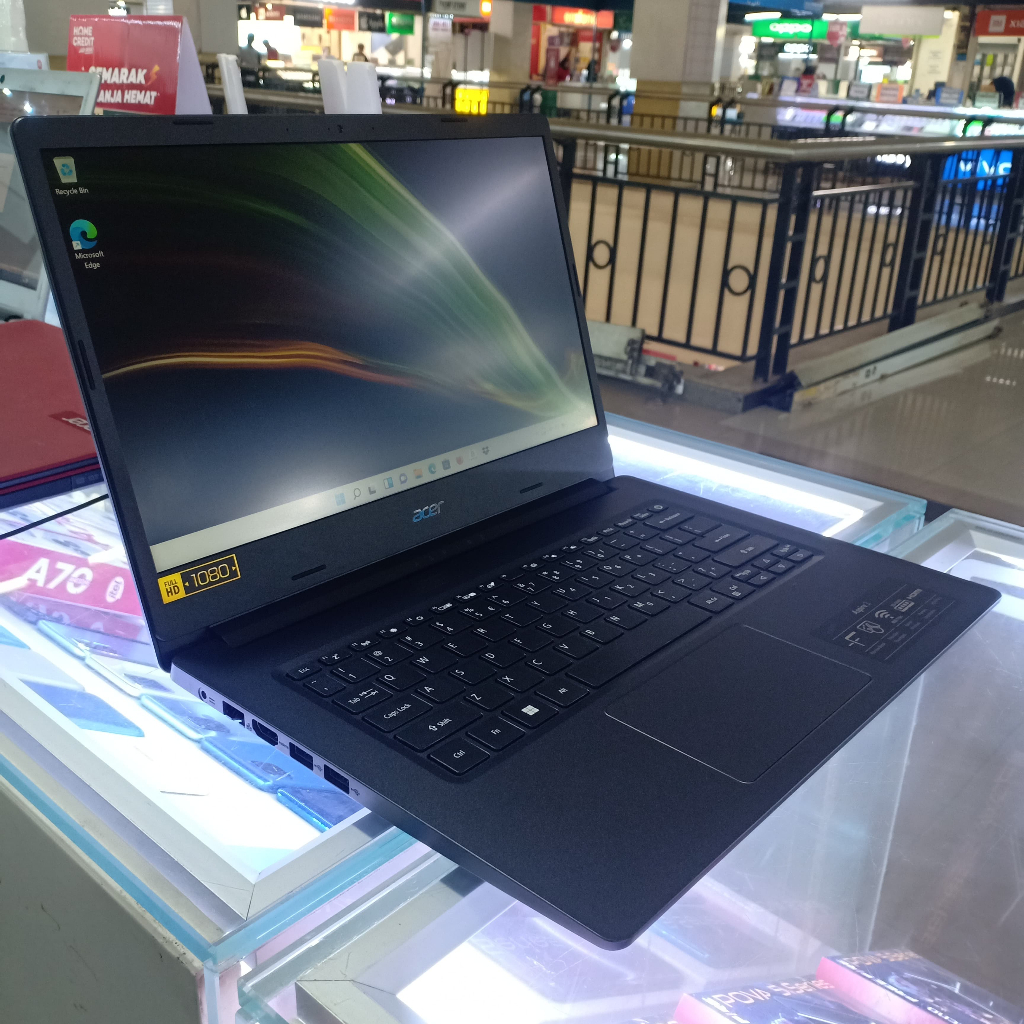 Laptop Second Ram besar Acer Aspire 3 A314-22 AMD 3020e 4GB 256GB SSD 14.0 FHD Windows 11