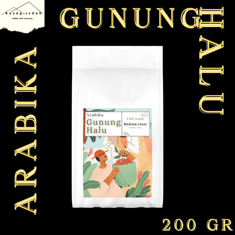 

KOPI ARABIKA GUNUNG HALU 200gr/BUBUK KOPI/BIJI KOPI/ARABIKA GUNUNG HALU 100%