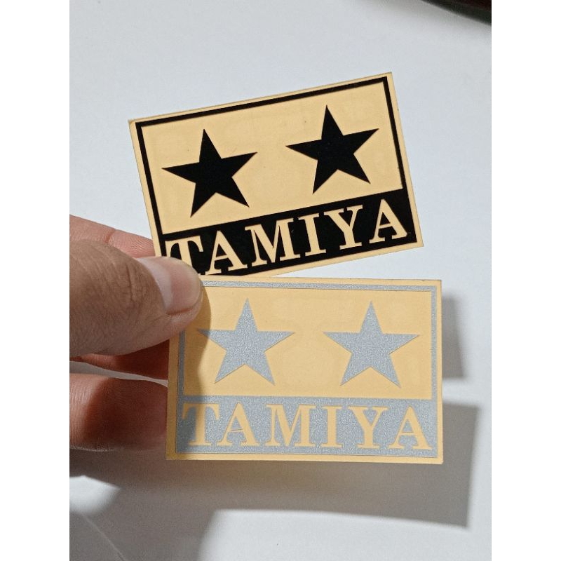 

STICKER LOGO TAMIYA MURAH/STIKER TAMIYA 2 TYPE