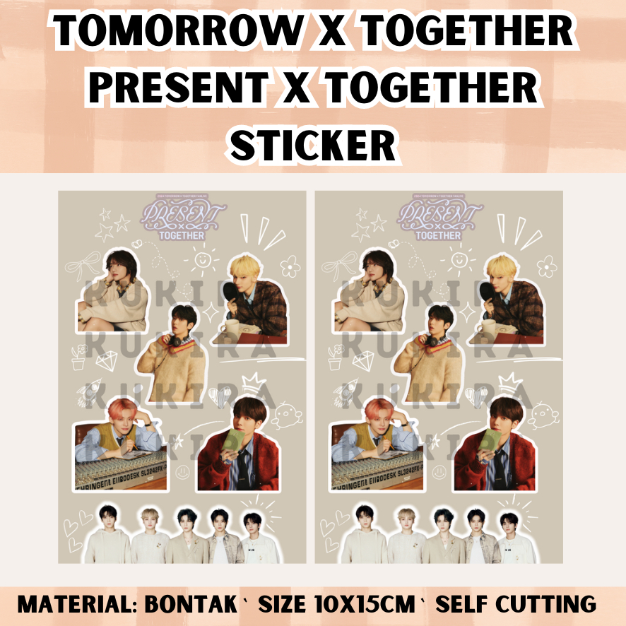 [KUKIRA] Sticker Tomorrow X Together Present X Together