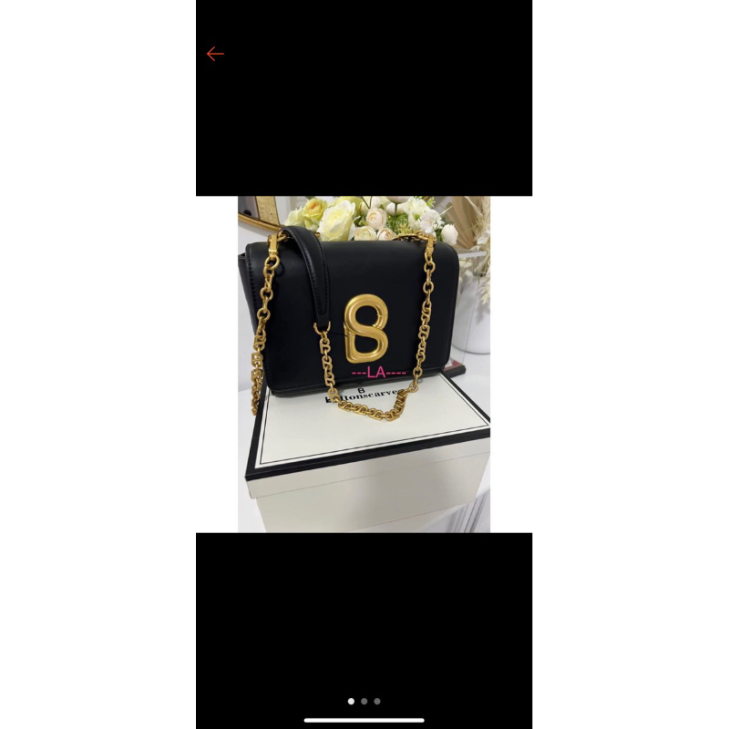 PRELOVED Alva bag BUTTONSCARVES Black