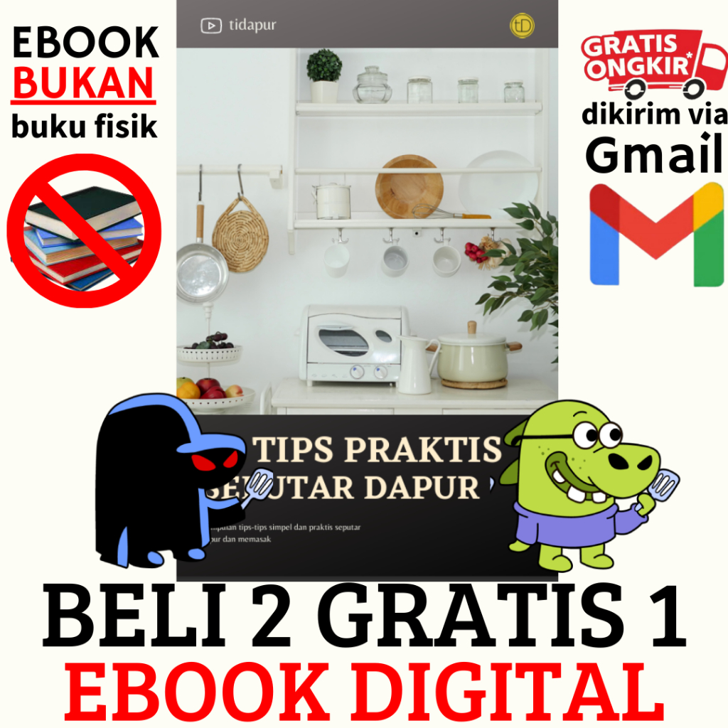 

(608) 33 Tips Praktis Seputar Dapur