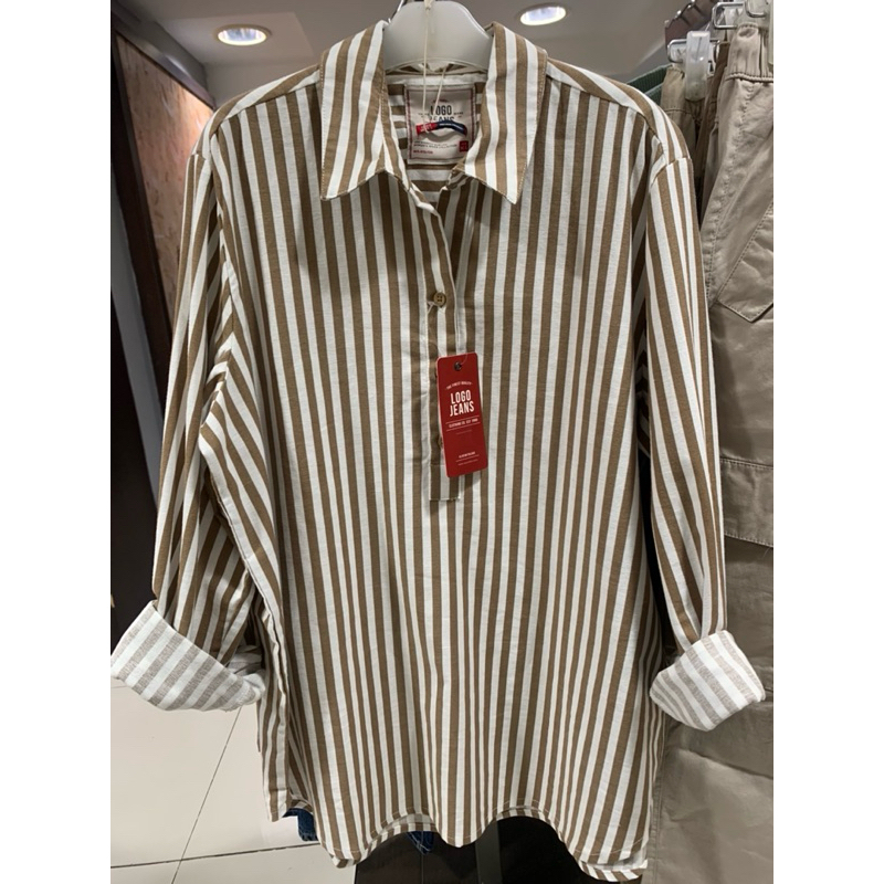 Logo jeans - kemeja wanita logo 100% ORIGINAL